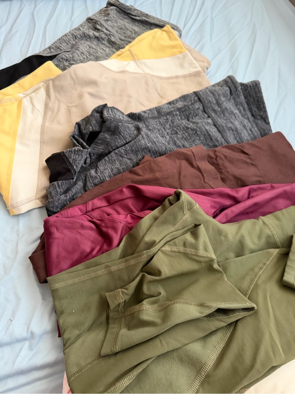 Women’s Mid-Rise Active Skirt - Olive, Burgundy, Gray, Tan, Yellow